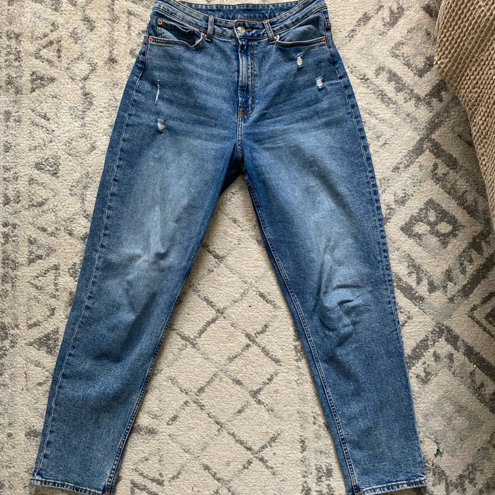 straight leg jeans